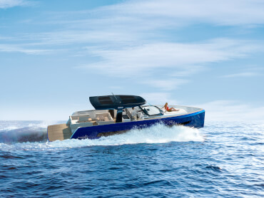 FJORD 41 XL | A new hull was developed to implement the ground-breaking modular configuration concept. | Fjord
